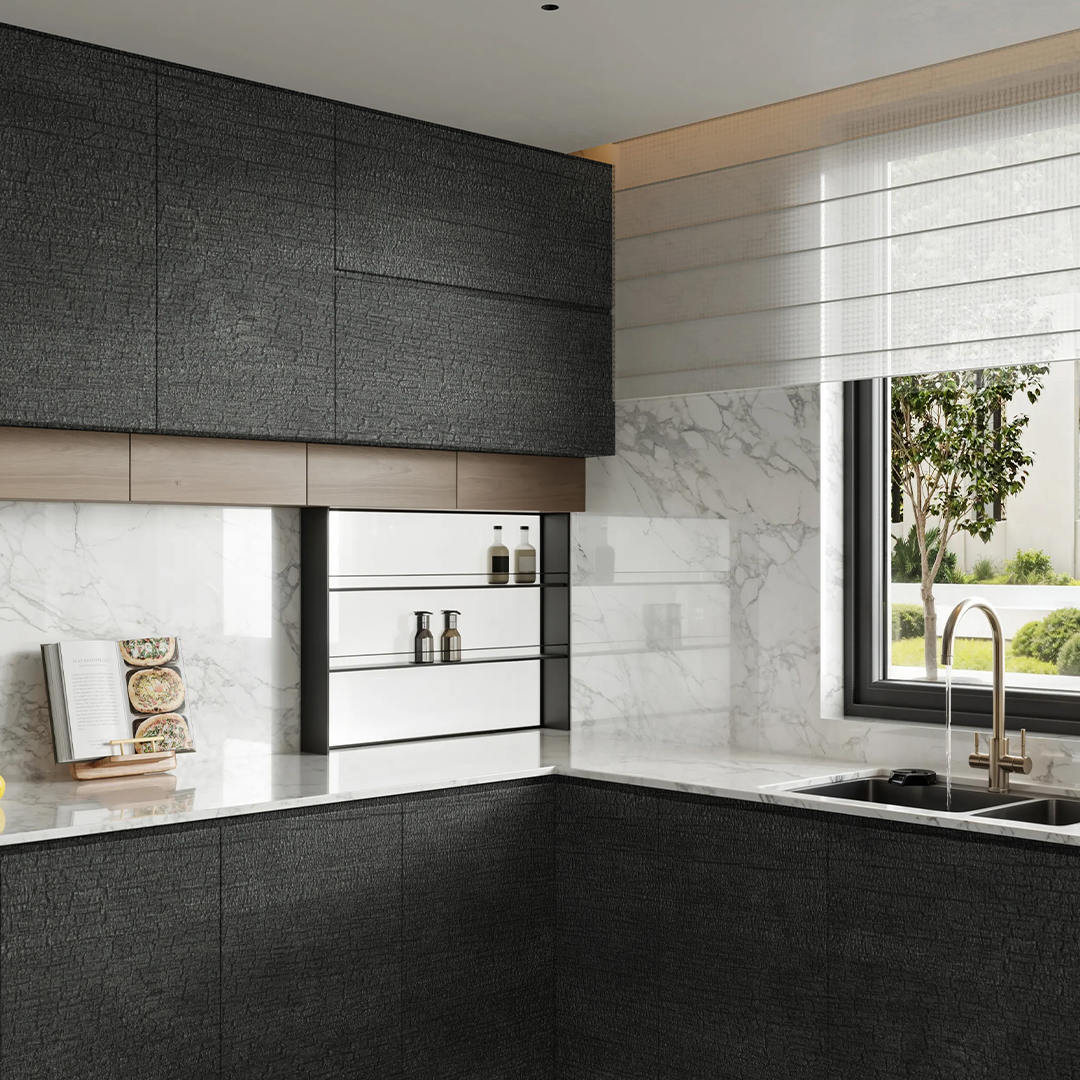 Panneau de texture carbonisée ZS02 - modèle 3D